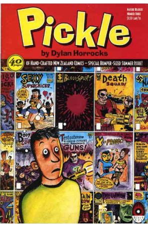 Pickle 3 published by Black Eye with cover art by Dylan Horrocks