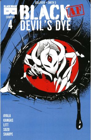 Black (AF): Devil's Dye 4 published by Black Mask with cover art by Maika Sozo