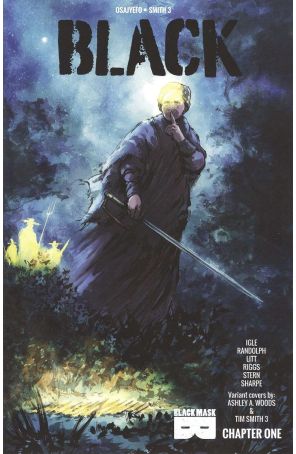 Black 1A published by Black Mask with cover art by Ashley Woods