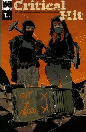 Critical Hit 1C published by Black Mask with cover art by Phil Noto