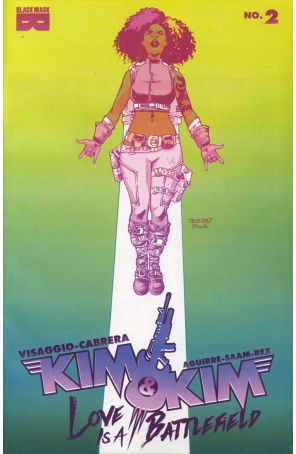 Kim And Kim: Love Is a Battlefield 2 published by Black Mask with cover art by Tess Fowler