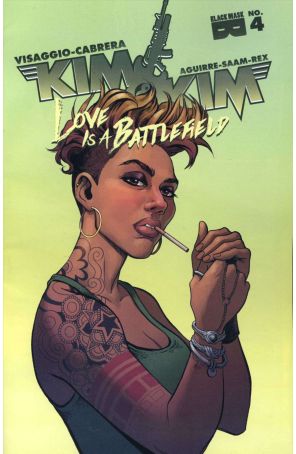 Kim And Kim: Love Is a Battlefield 4 published by Black Mask with cover art by Tess Fowler