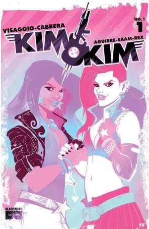 Kim And Kim 1D published by Black Mask with cover art by Tess Fowler