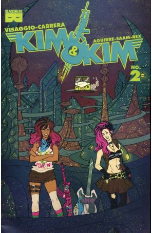 Kim And Kim 2 published by Black Mask with cover art by Tess Fowler