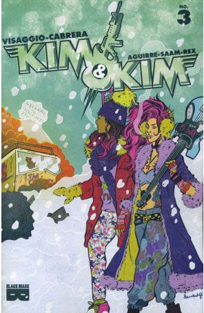 Kim And Kim 3 published by Black Mask with cover art by Devaki Neogi