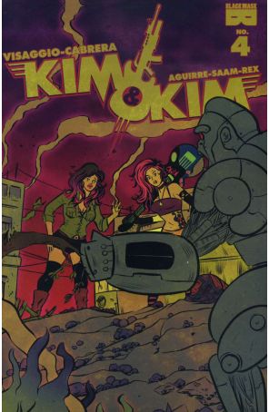 Kim And Kim 4 published by Black Mask with cover art by Devaki Neogi
