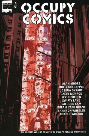 Occupy Comics 3 published by Black Mask with cover art by Charlie Adlard
