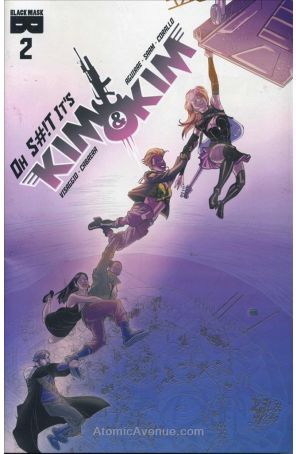 Oh S#!t It's Kim And Kim 2 published by Black Mask with cover art by Phillip Sevy