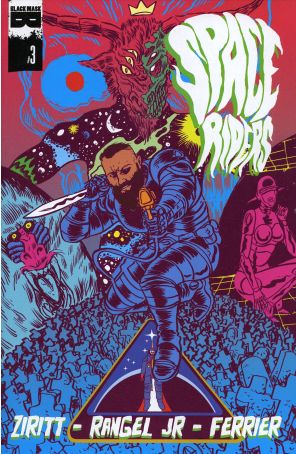 Space Riders 3 published by Black Mask with cover art by Alexis Ziritt