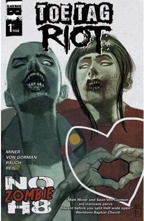 Toe Tag Riot 1B published by Black Mask