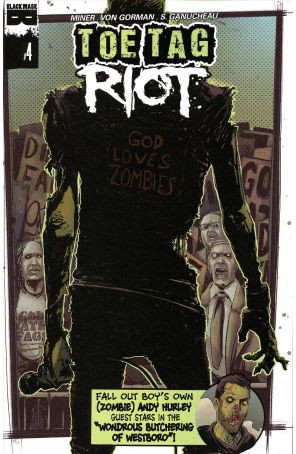 Toe Tag Riot 4 published by Black Mask with cover art by Tristan Jones