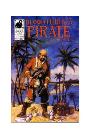 Bloodthirsty Pirate Tales 1 published by Black Swan with cover art by Richard Becker