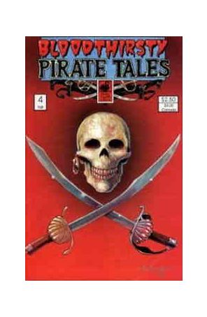 Bloodthirsty Pirate Tales 4 published by Black Swan with cover art by Richard Becker