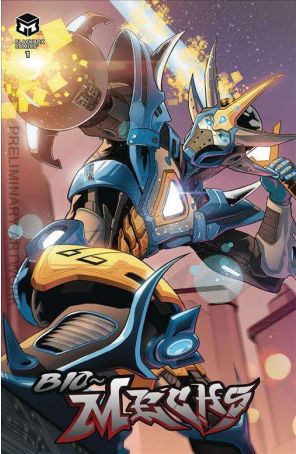 Bio Mechs 1D published by Blackbox with cover art by Raffaele Forte