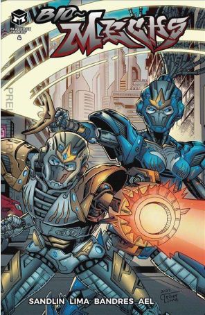 Bio Mechs 4A published by Blackbox with cover art by Cleber Souza Lima
