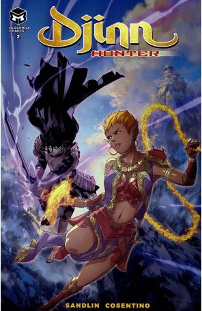 Djinn Hunter 2 published by Blackbox with cover art by Fabrizio Cosentino