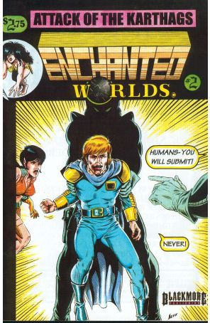 Enchanted Worlds 2 published by Blackmore with cover art by Jeff Austin