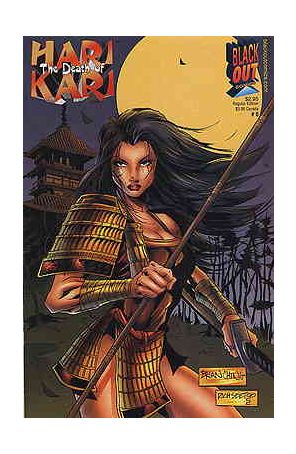 The Death of Hari Kari 0 published by Blackout with cover art by Brian Ching
