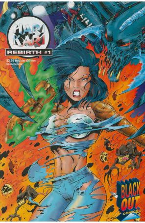 Hari Kari: Rebirth 1 published by Blackout with cover art by Tommy Castillo