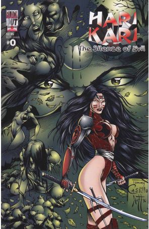Hari Kari: The Silence of Evil 0B published by Blackout with cover art by Tommy Castillo and Kurt Hoff