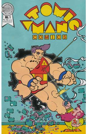 Atomic Man 1 published by Blackthorne with cover art by Jeff Bonivert