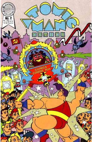 Atomic Man 2 published by Blackthorne with cover art by Jeff Bonivert
