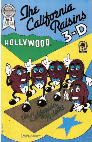 The California Raisins in 3-D 2 published by Blackthorne