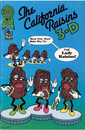 The California Raisins in 3-D 5 published by Blackthorne