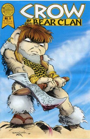 Crow of the Bearclan 5 published by Blackthorne with cover art by Edward Luena