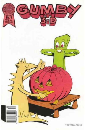 Gumby 3-D 5 published by Blackthorne