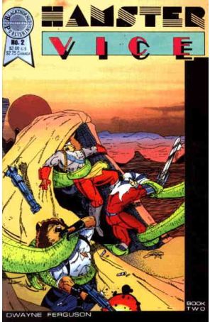Hamster Vice (Blackthorne) 2 published by Blackthorne with cover art by Dwayne Ferguson