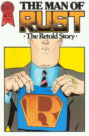 Man of Rust 1A published by Blackthorne
