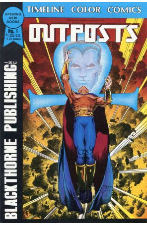 Outposts 1 published by Blackthorne with cover art by Michael W. Kaluta