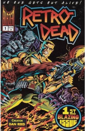 Retro-Dead 1 published by Blazer with cover art by Dan Reed