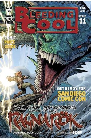 Bleeding Cool 11 published by Bleeding Cool with cover art by Walter Simonson