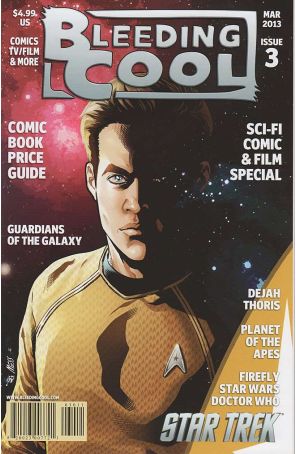 Bleeding Cool 3 published by Bleeding Cool with cover art by David Messina