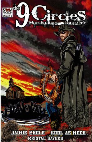 9 Circles: Marshal Law 1 published by Blood Moon with cover art by Kool As Heck