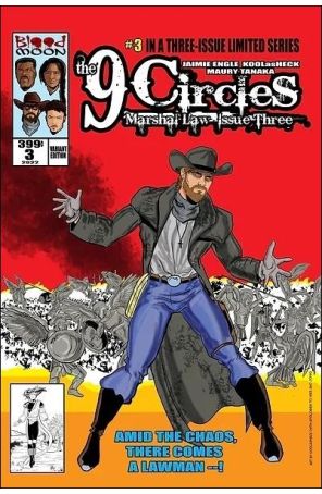 9 Circles: Marshal Law 3A published by Blood Moon with cover art by Kool as Heck