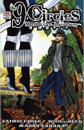 9 Circles: Marshal Law 3 published by Blood Moon with cover art by Kool as Heck