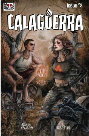 Calaguerra 2A published by Blood Moon with cover art by Enys Guerrero