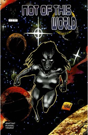 Not of This World 1 published by Blood Moon with cover art by Wolfgang Schwandt