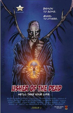 Usher of the Dead 1A published by Blood Moon with cover art by Aubrey Gray