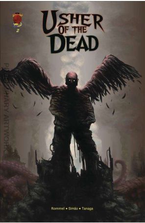 Usher of the Dead 2A published by Blood Moon with cover art by Desi Clearly