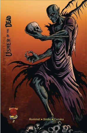 Usher of the Dead 2 published by Blood Moon with cover art by Mary Land