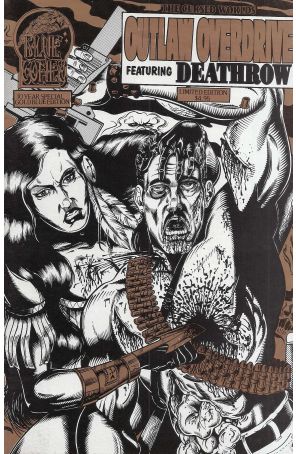 Outlaw Overdrive Special 1 Gold Variant published by Blue Comet