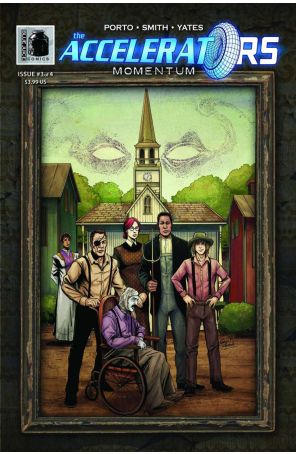 Accelerators: Momentum 3 published by Blue Juice with cover art by Gavin Smith