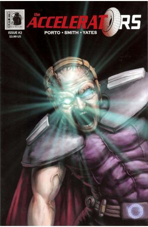 Accelerators 2 published by Blue Juice with cover art by Walter Flanagan