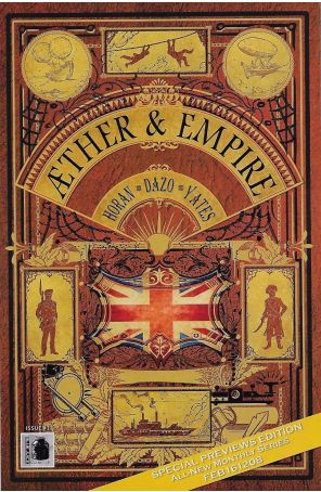 Aether And Empire CP 1 published by Blue Juice with cover art by Tim Yates