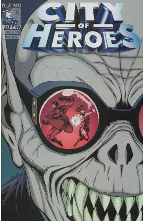 City of Heroes (Blue King) 10 published by Blue King with cover art by Brandon Mckinney