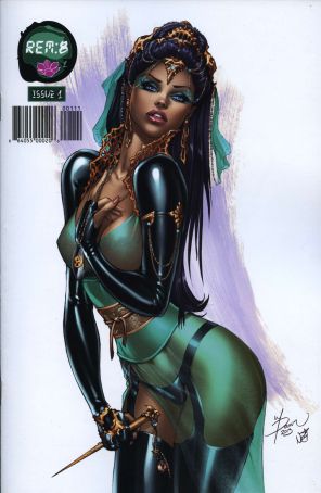 Rem: 8 1 published by Blue Rainbow and Rothic with cover art by Dawn McTeigue